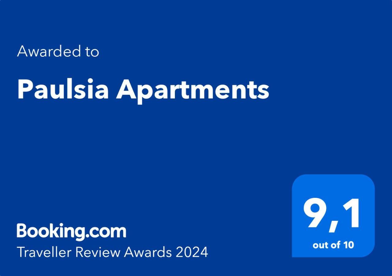 Paulsia Apartments Psinthos Exterior foto